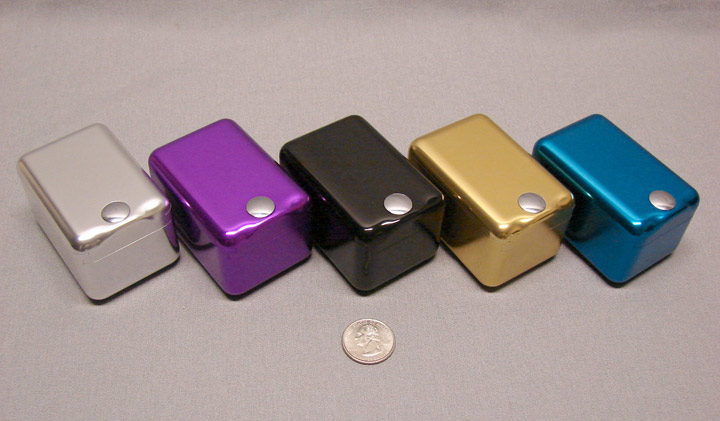 Anti-matter boxes of different colors